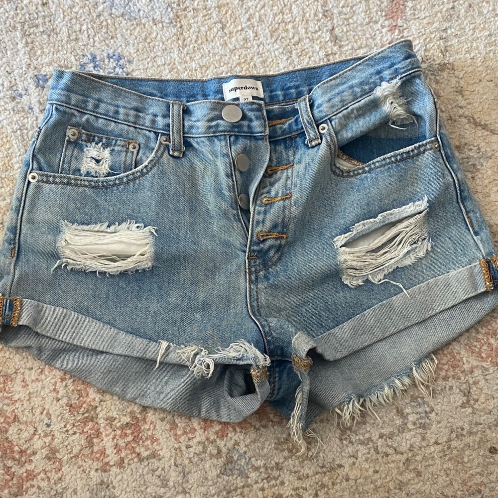 Superdown Denim Shorts